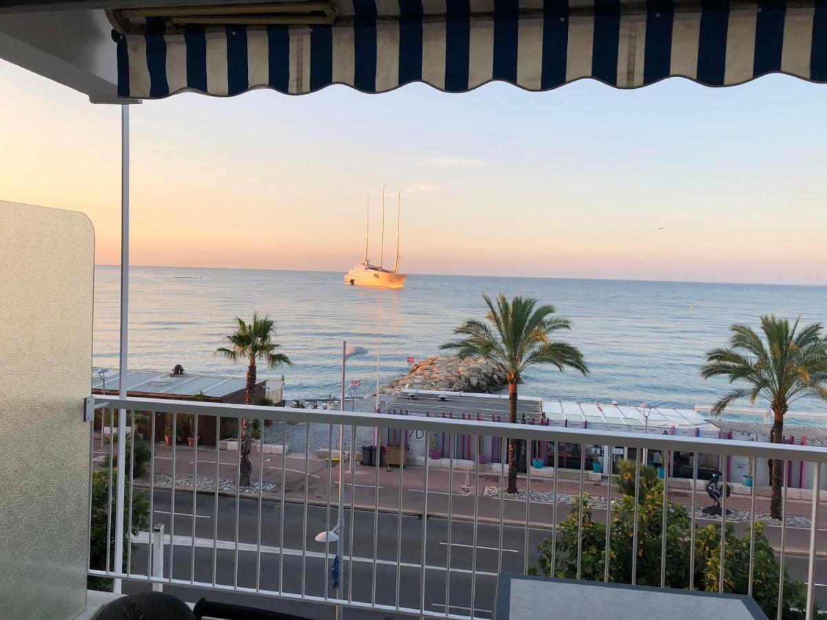 Appartement Front De Mer Cagnes-sur-Mer Bagian luar foto
